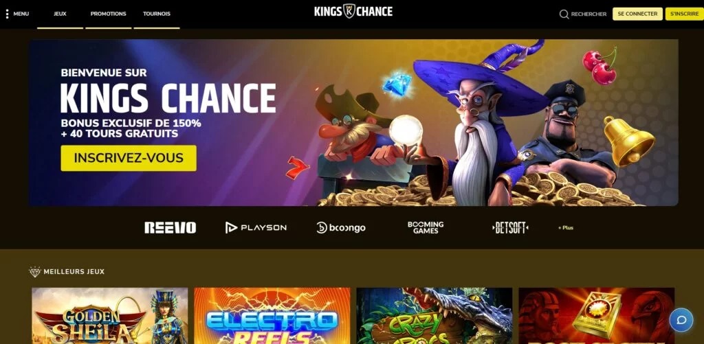 Brief Overview of King Chance Web Casino