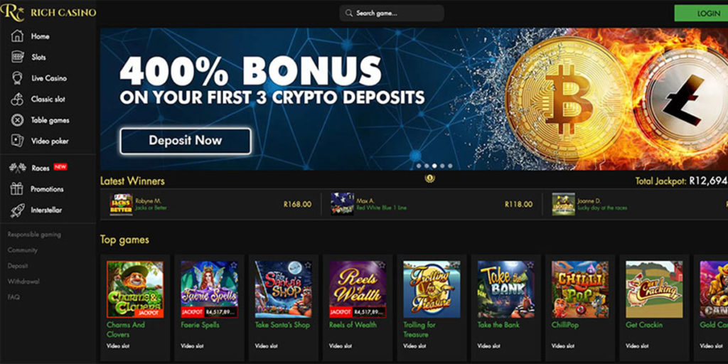 The Rich Casino Game Library